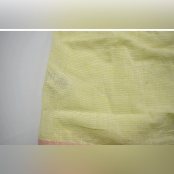 New $178 Joie Womens Small Marijan Cotton Yellow Above Knee Shift Dress - Picture 8 of 14